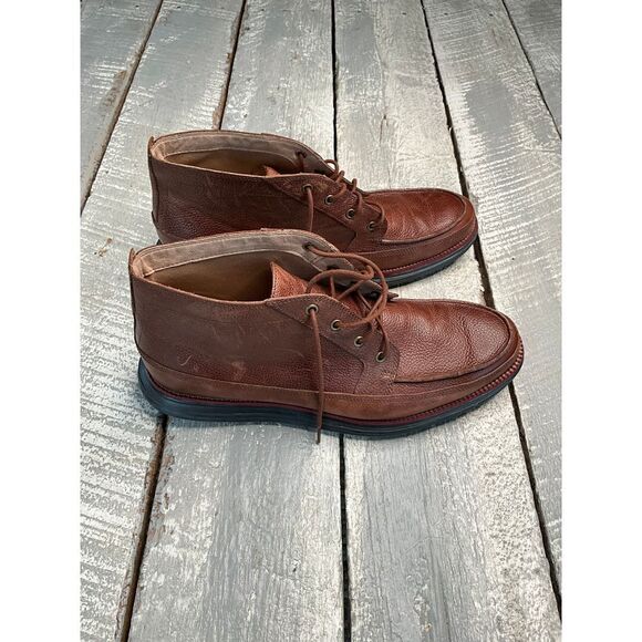 Cole Haan Original Grand OS Moc II Men's Size 11 M Leather Boot | C26176 - Picture 5 of 7
